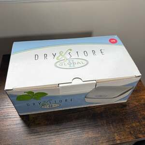 Dry & Store Global II Electric Hearing Aid Dehumidifier and UV-C Sanitizer